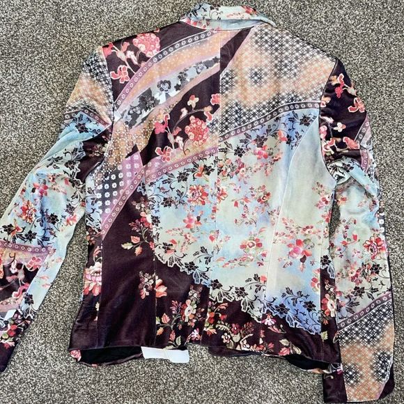 Boho Chic velvet blazer - Picture 4 of 4